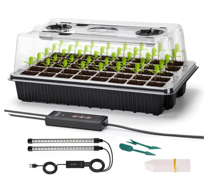 Leafaro™ SmartSeed Pro | Intelligentes Anzuchtset mit LED-Wachstumslicht