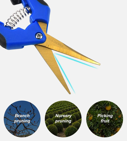 Leafaro™ TrimCut | Premium Pflanzenschere aus Edelstahl