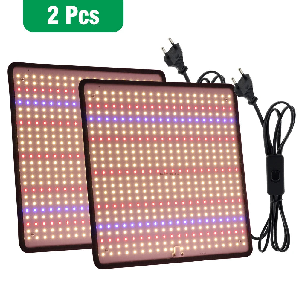 Growvia™ SunPanel 40W | Vollspektrum LED Pflanzenlampe für Indoor Gardening
