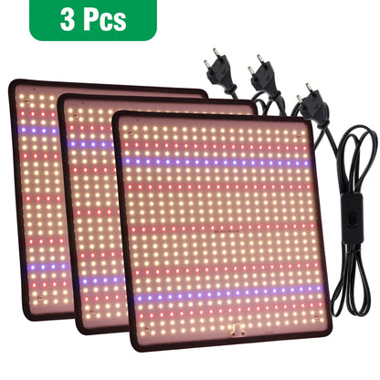 Growvia™ SunPanel 40W | Vollspektrum LED Pflanzenlampe für Indoor Gardening