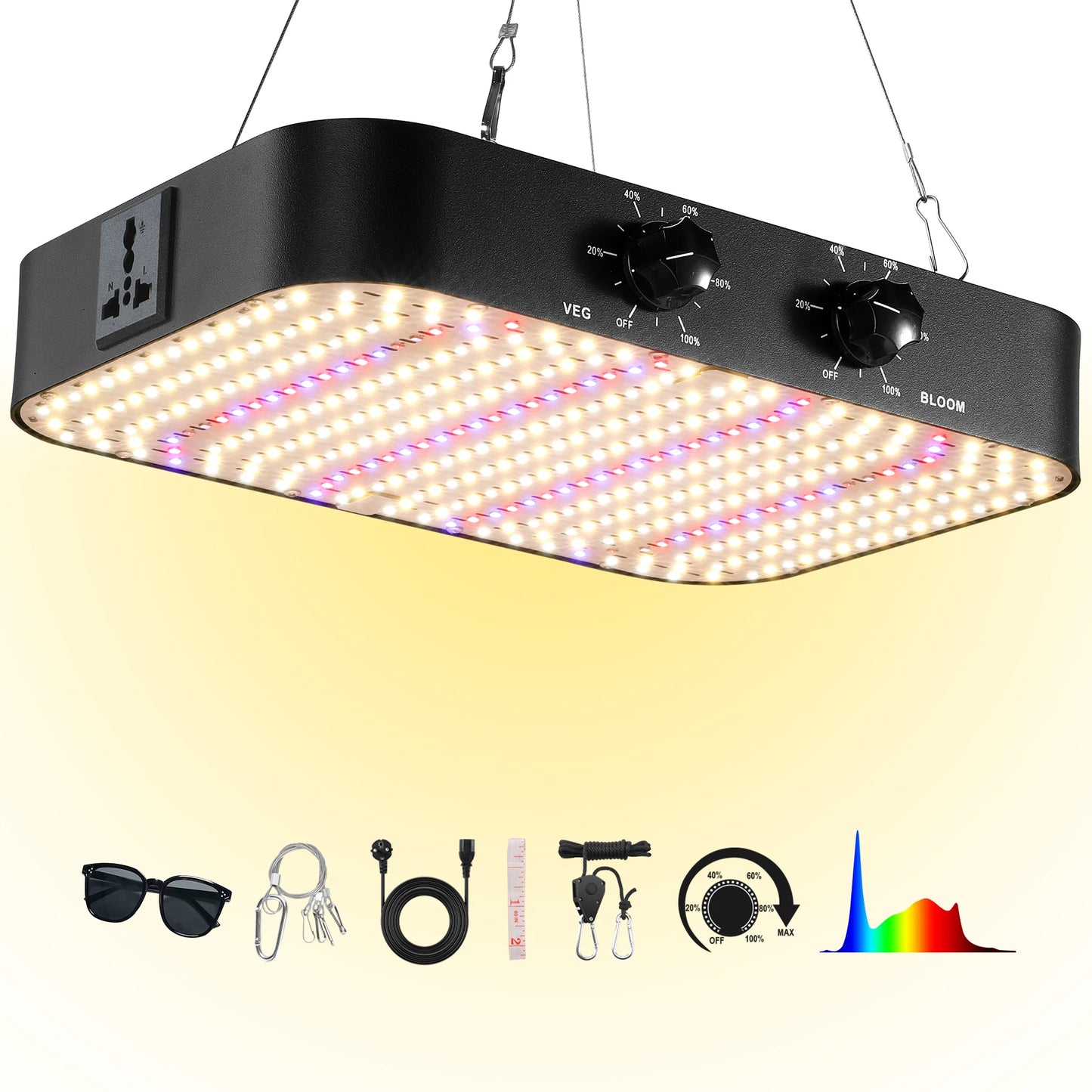 Leafaro™ NovaBeam Pro | Premium Vollspektrum LED Grow Light