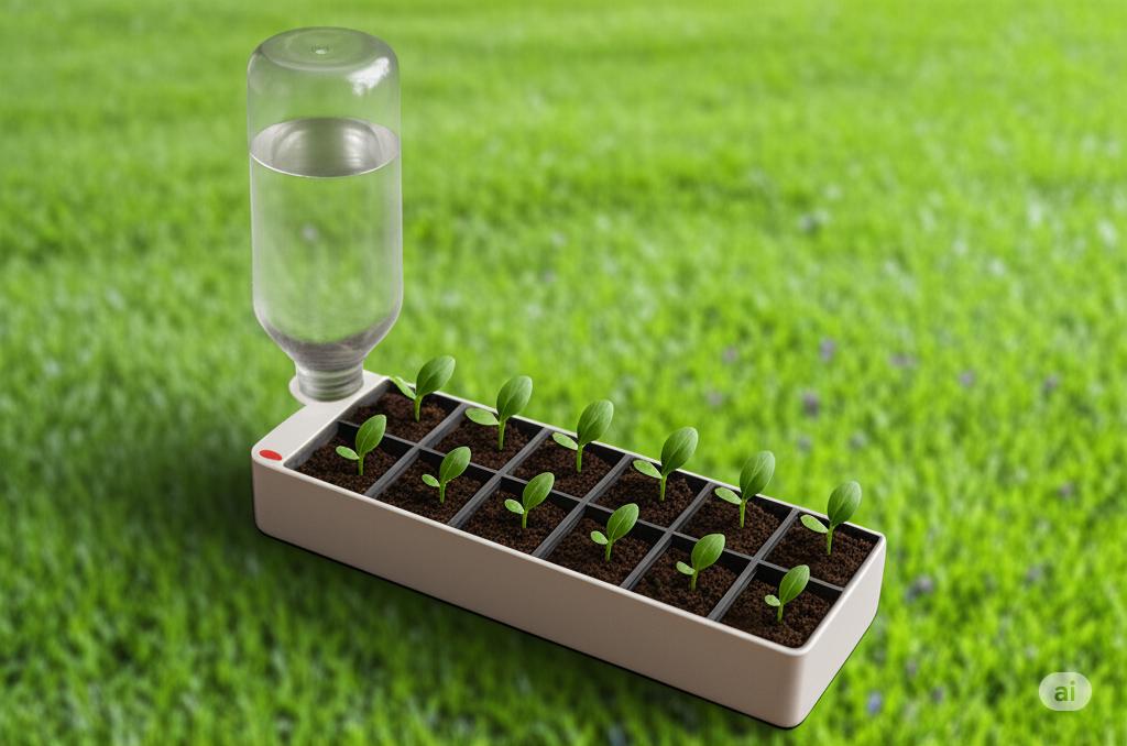 Leafaro™ AquaSeed System | Selbstbewässerndes Anzuchtset für Indoor Gardening