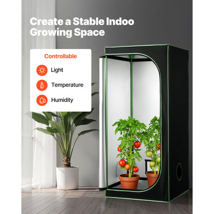 Leafaro™ GrowTent Pro | Premium Growzelt für Indoor Gardening (7 Größen)