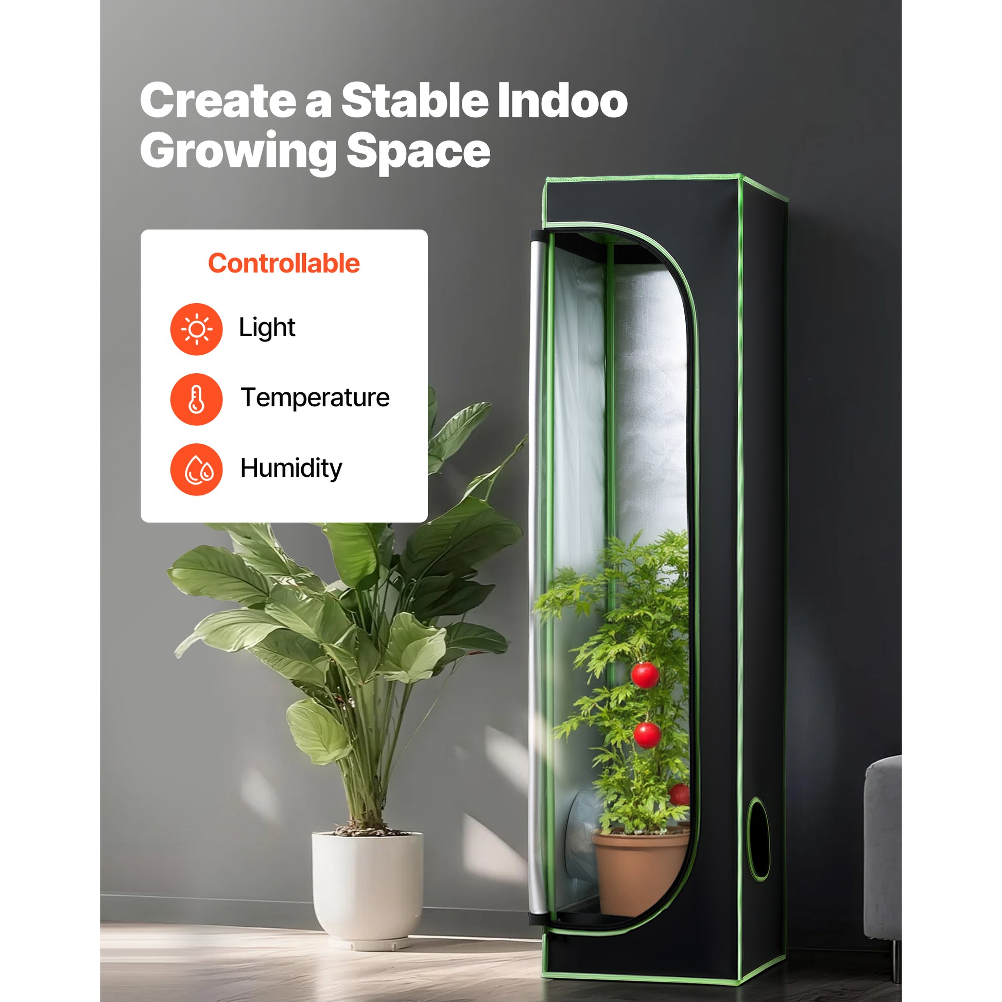 Leafaro™ GrowTent Pro | Premium Growzelt für Indoor Gardening (7 Größen)