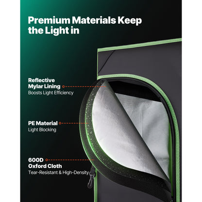 Leafaro™ GrowTent Pro | Premium Growzelt für Indoor Gardening (7 Größen)