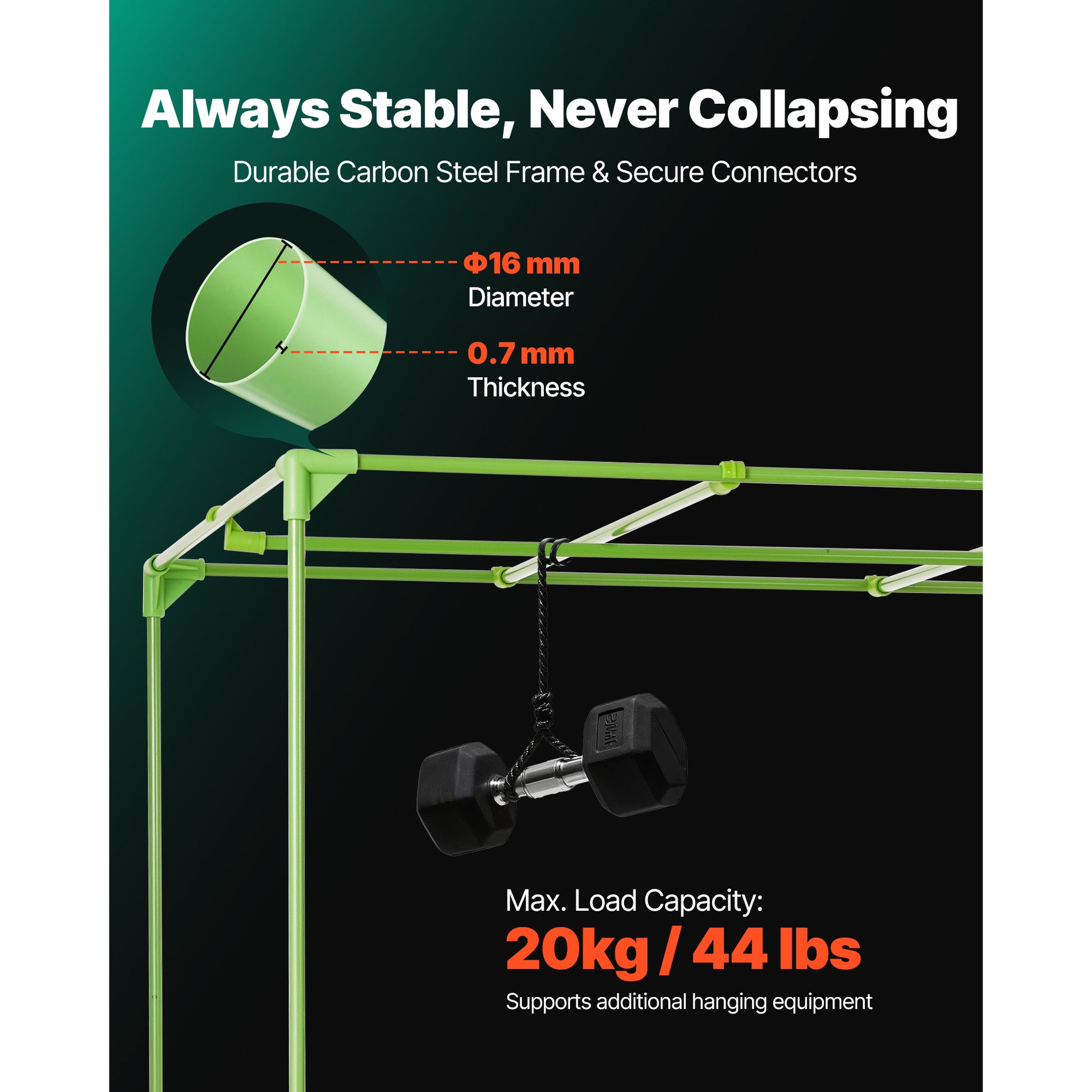 Leafaro™ GrowTent Pro | Premium Growzelt für Indoor Gardening (7 Größen)
