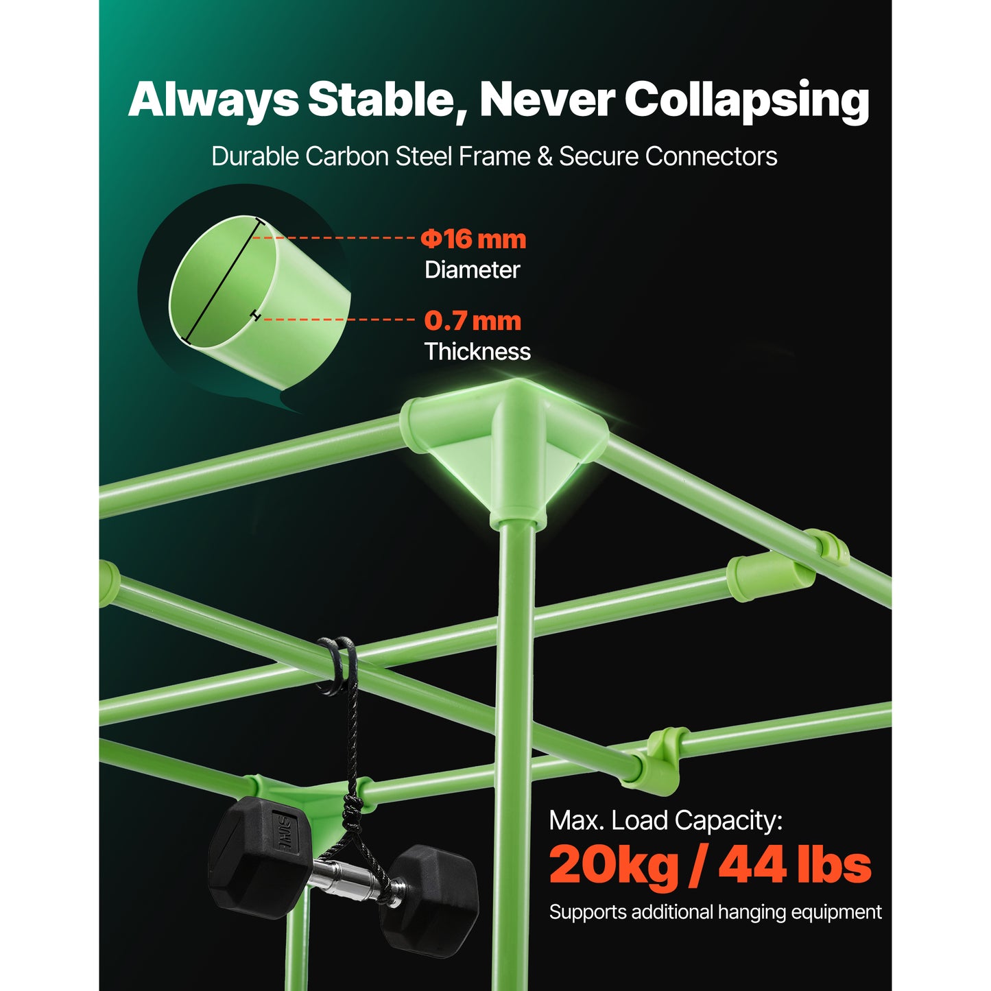 Leafaro™ GrowTent Pro | Premium Growzelt für Indoor Gardening (7 Größen)