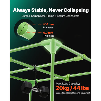Leafaro™ GrowTent Pro | Premium Growzelt für Indoor Gardening (7 Größen)