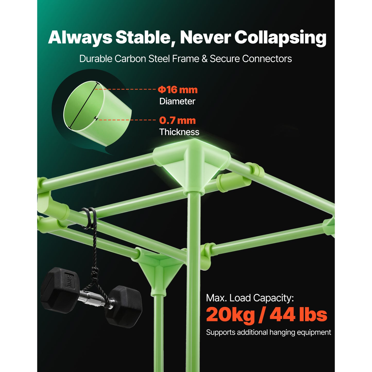 Leafaro™ GrowTent Pro | Premium Growzelt für Indoor Gardening (7 Größen)