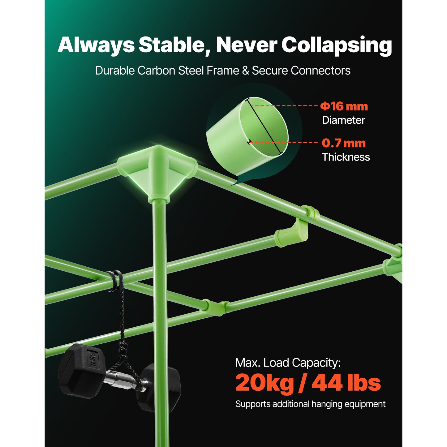 Leafaro™ GrowTent Pro | Premium Growzelt für Indoor Gardening (7 Größen)