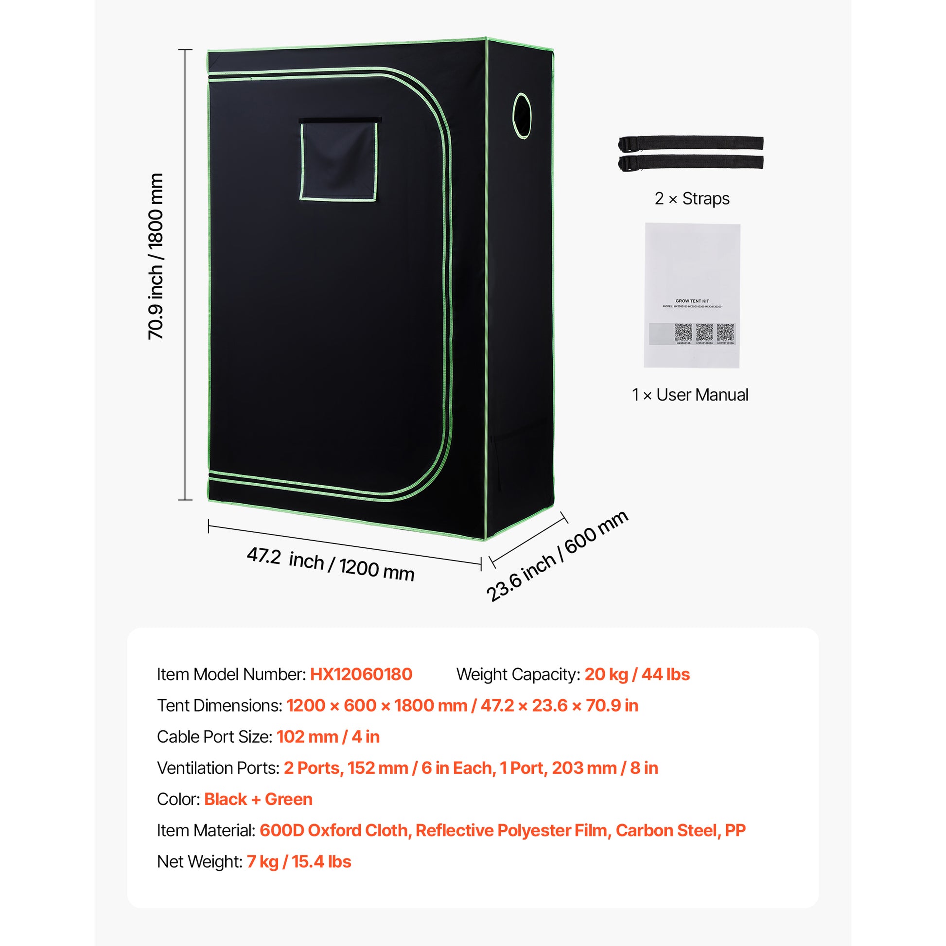 Leafaro™ GrowTent Pro | Premium Growzelt für Indoor Gardening (7 Größen)