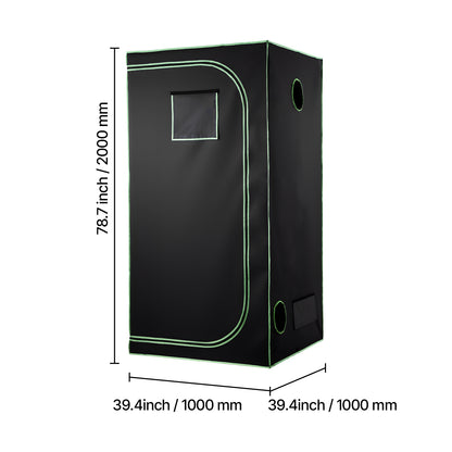 Leafaro™ GrowTent Pro | Premium Growzelt für Indoor Gardening (7 Größen)